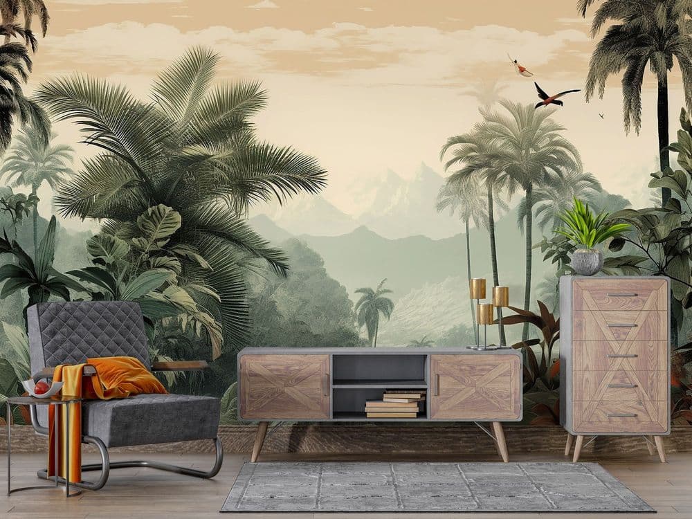 Misty Tropical Forest view 1