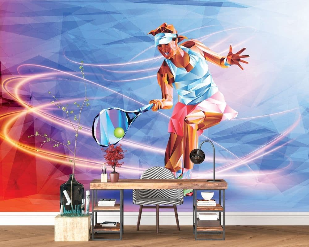 Tennis Player Action view 1
