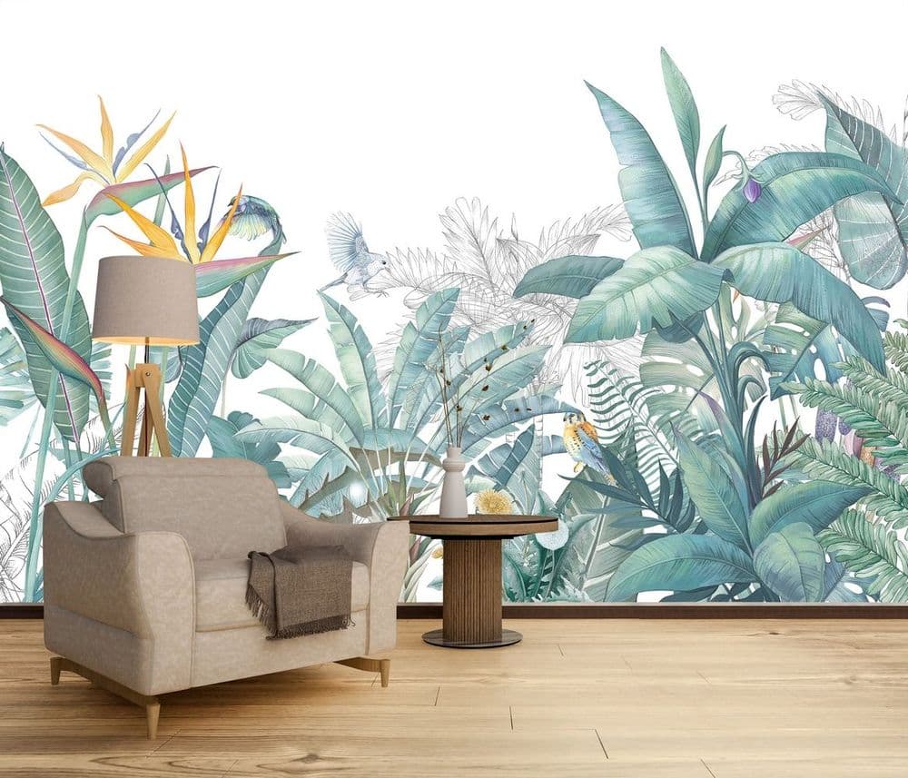 Blue Tropical Botanicals view 1