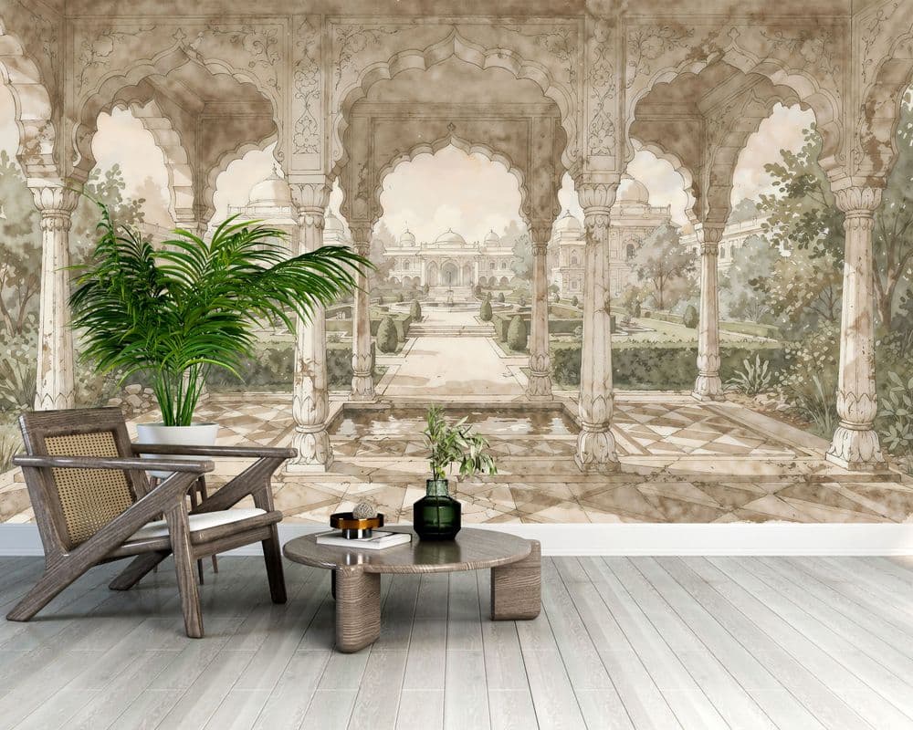 The Marble Veranda of Mewar view 1