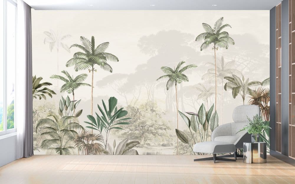 Soft Tropical Pattern view 1