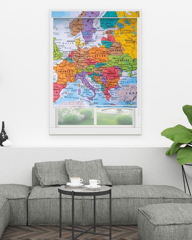 European Political Map view 1