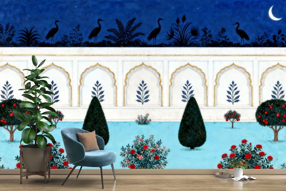 The Midnight Charbagh Garden view 1