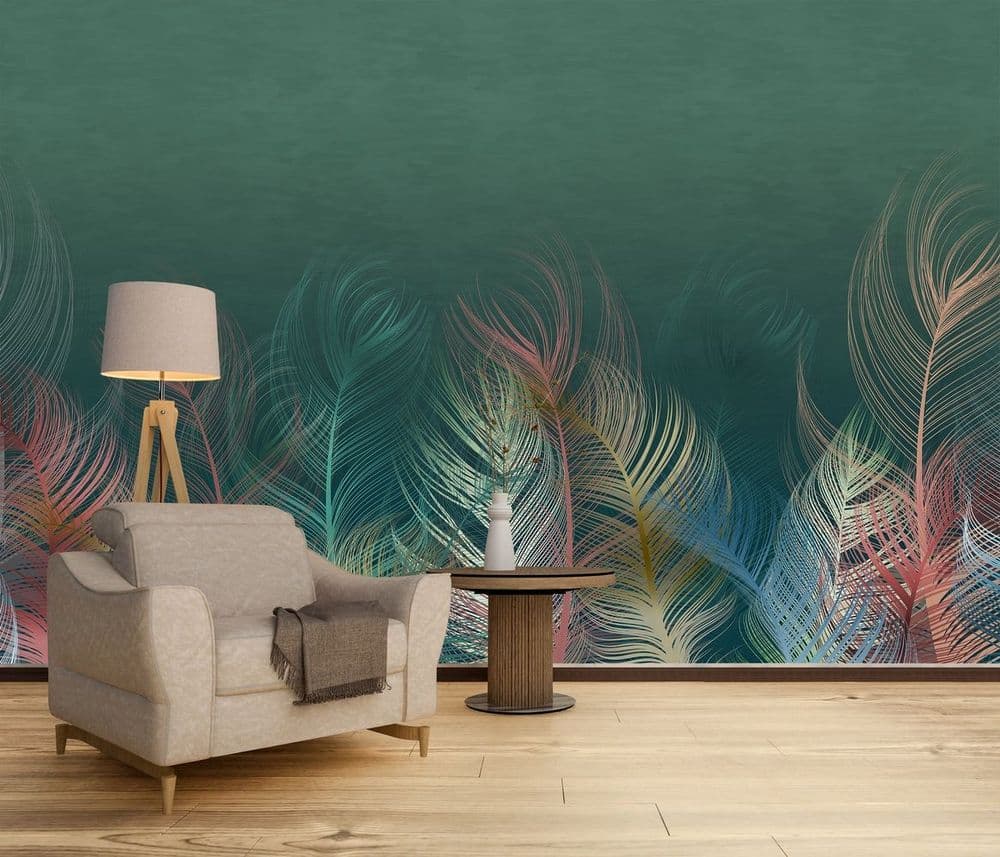 Tropical Feather Art view 1