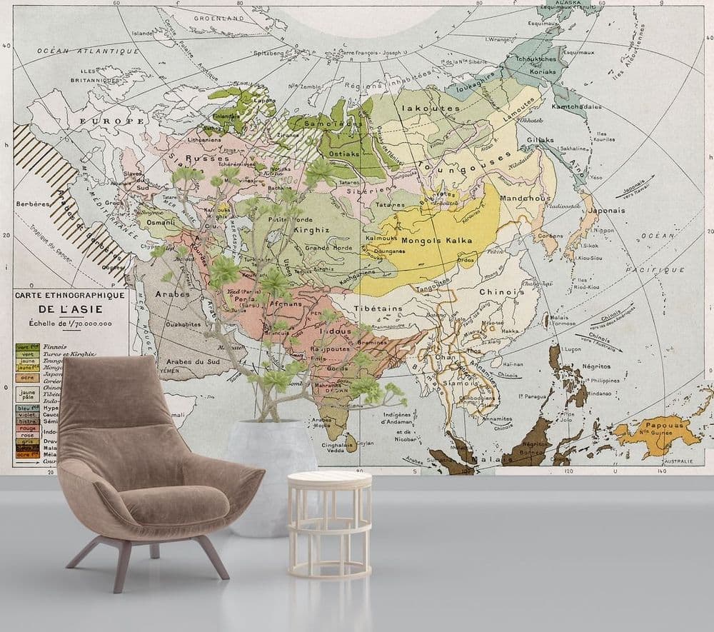 Asia Detailed Map view 1