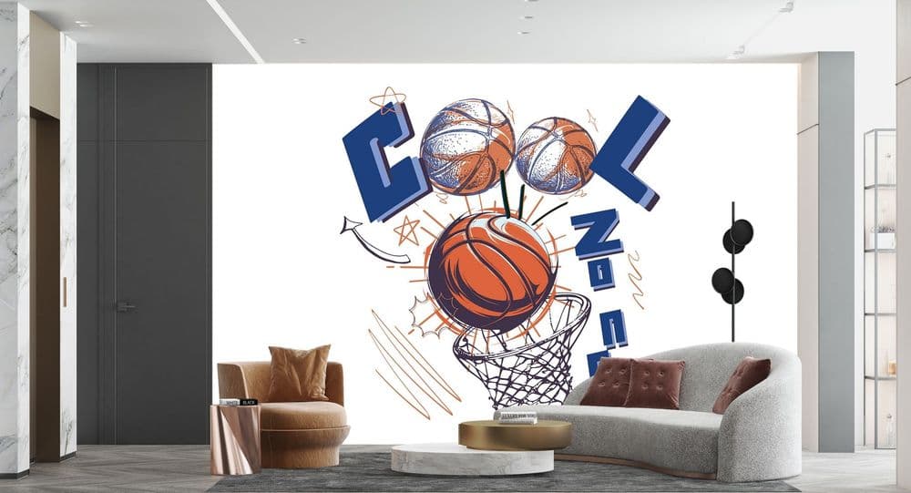 Basketball Illustration view 1