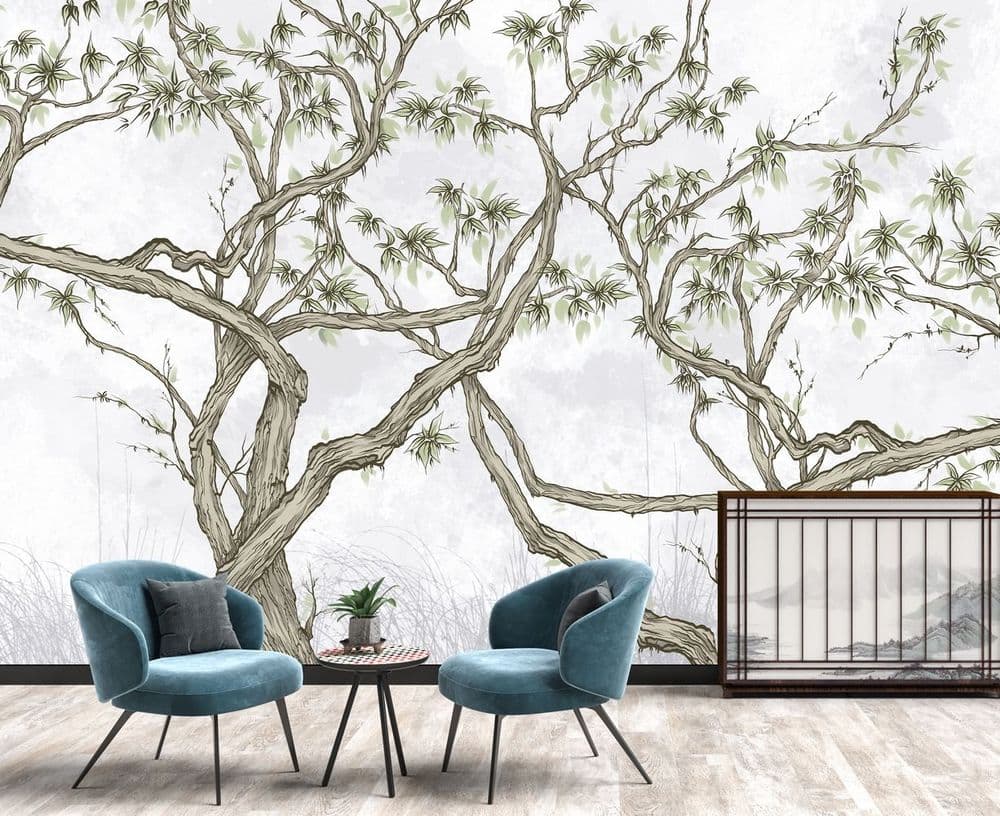 Tropical Tree Art view 1