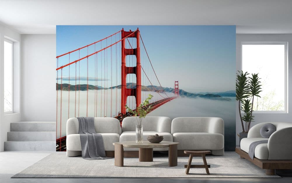 Foggy Bridge view 1