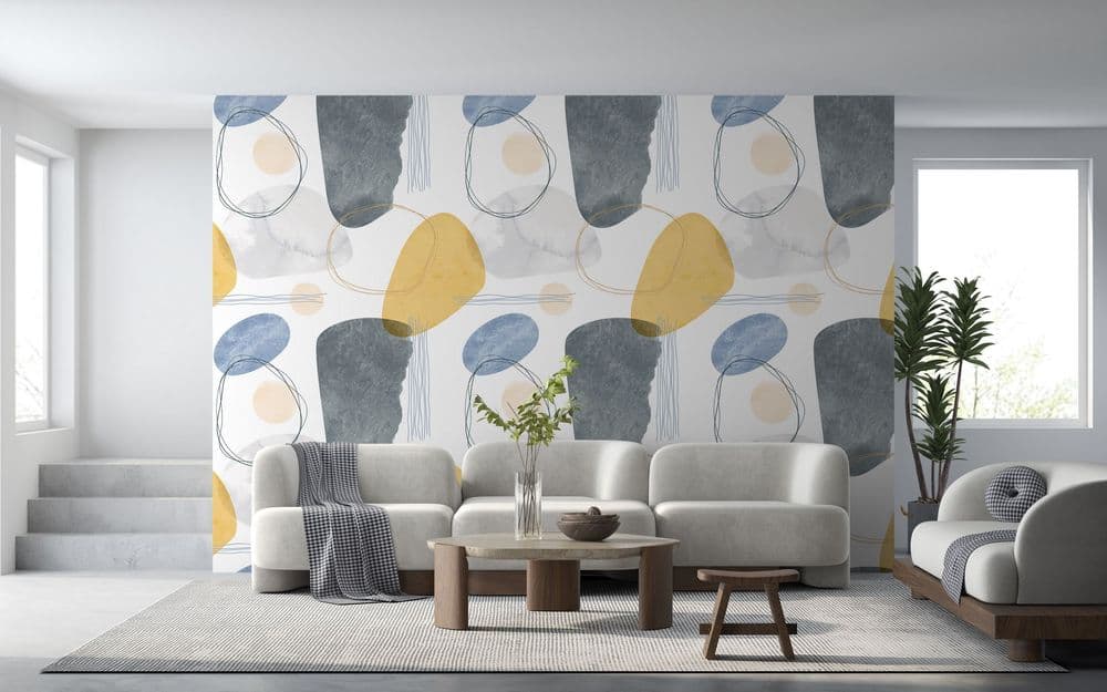 Abstract Pebble Pattern view 1