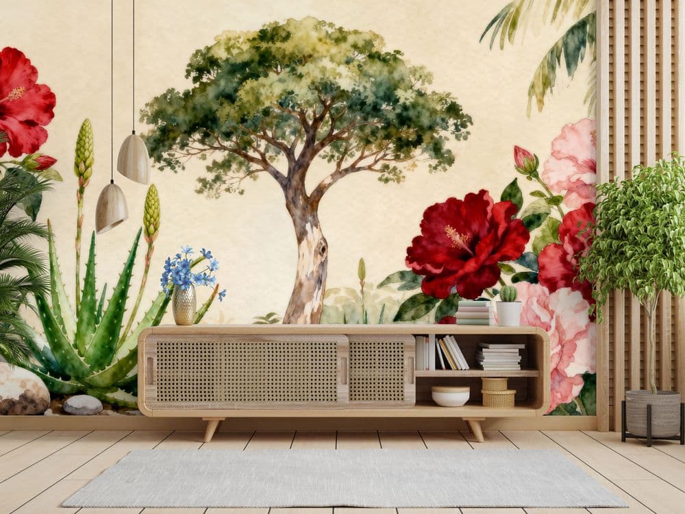 Aloe and Amber Petals view 1