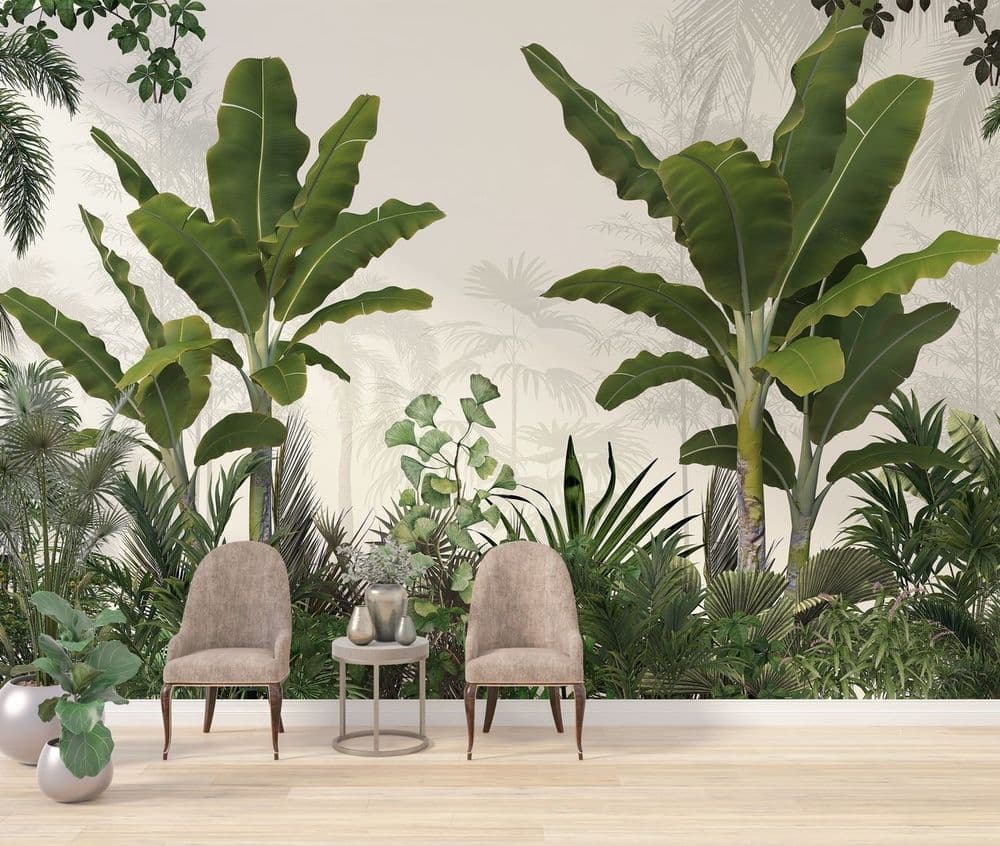 Banana Leaf Tropical view 1