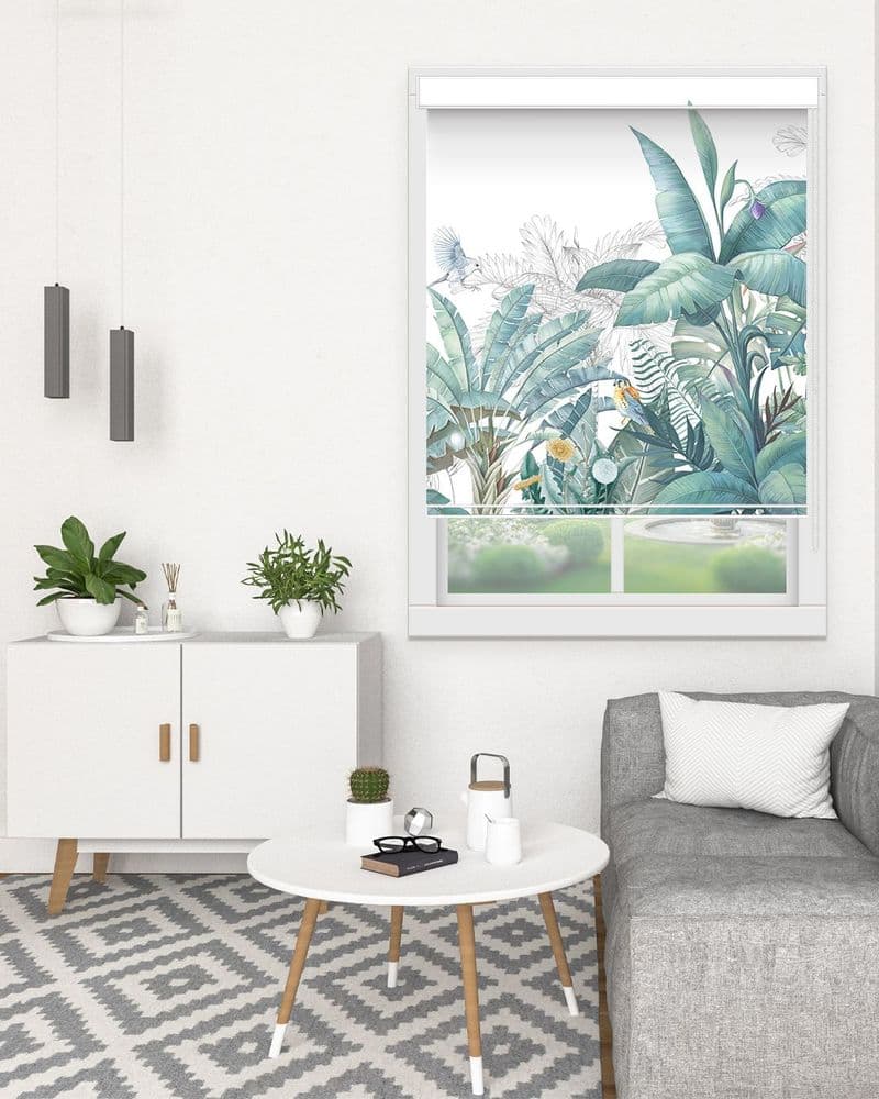 Arched Tropic Garden view 1