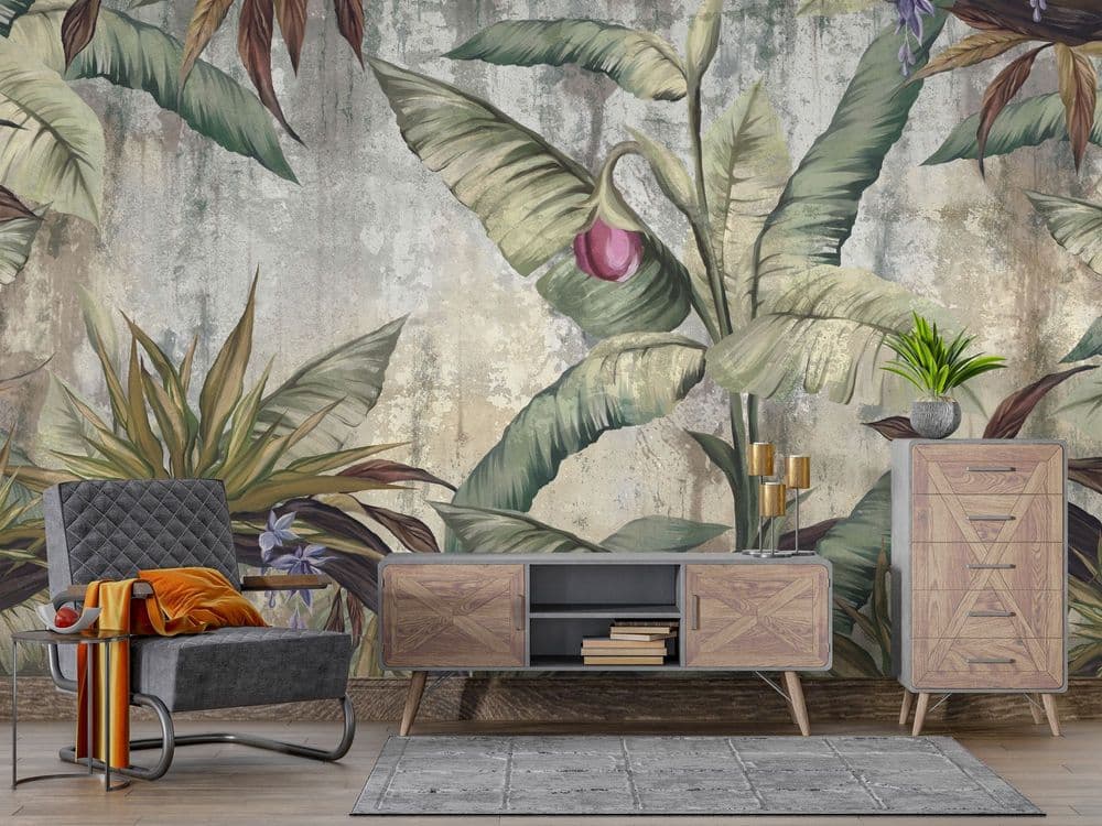 Shabby Tropical Garden view 1