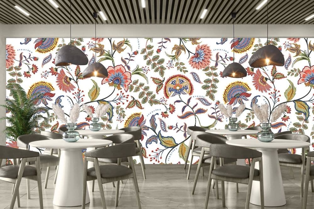 Colorful Paisley Pattern view 1
