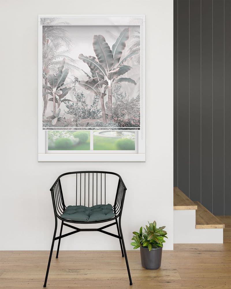 Tropical Leaf Mural view 1