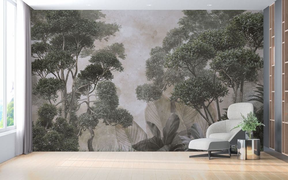 Foggy Tropical Forest view 1