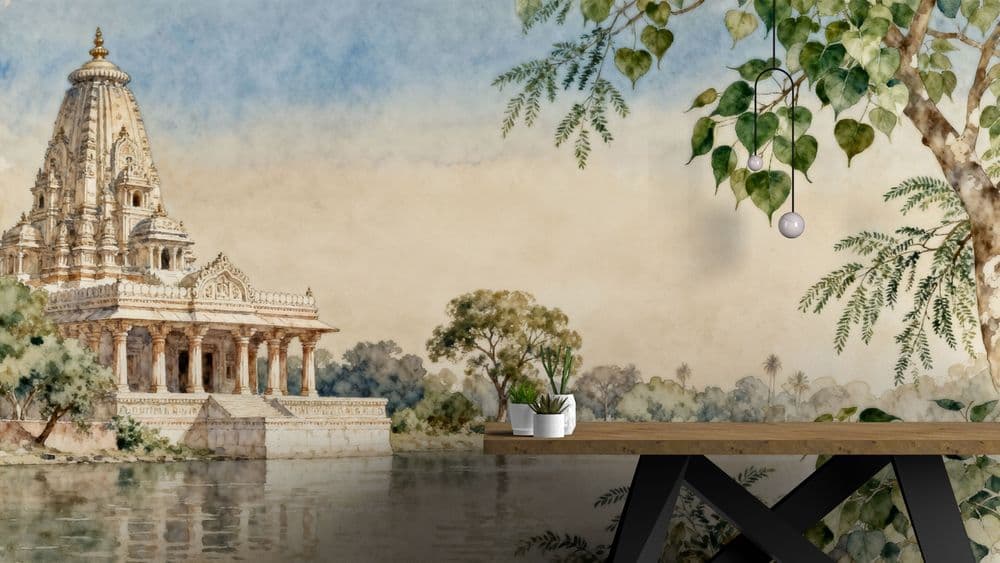 Eternal Peace by the Divine River view 1