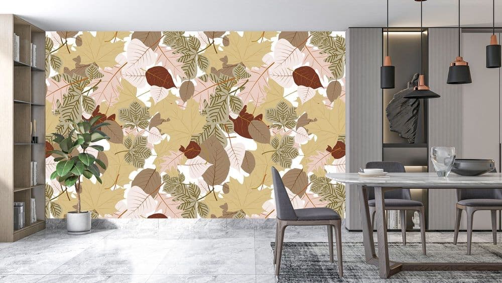 Neutral Floral Pattern view 1