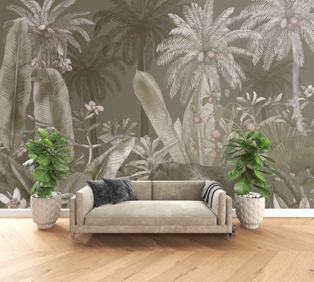 Dark Tropical Botanical view 1