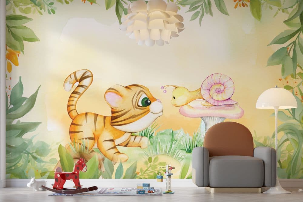 The Little Tiger’s Curious Friend view 1