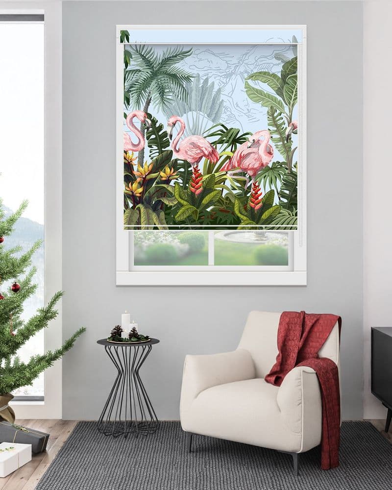 Pink Flamingo Blinds view 1