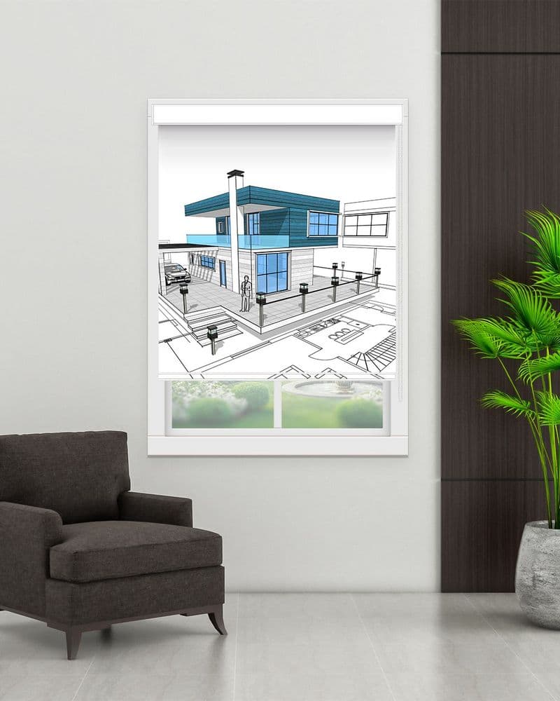 Modern House Plan view 1