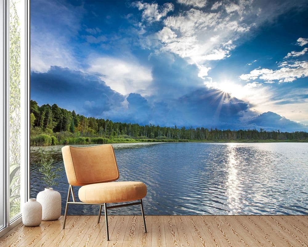 Alpine Lake Shore view 1