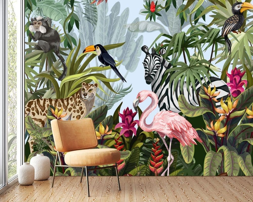 Colorful Wildlife Garden view 1